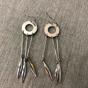 STERLING SILVER BOHO STATEMENT EARRINGS